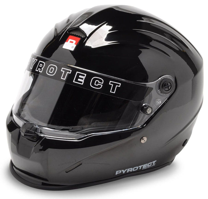 ProSport Helmet with Duckbill, Gloss Black, X-Large PYHB801520