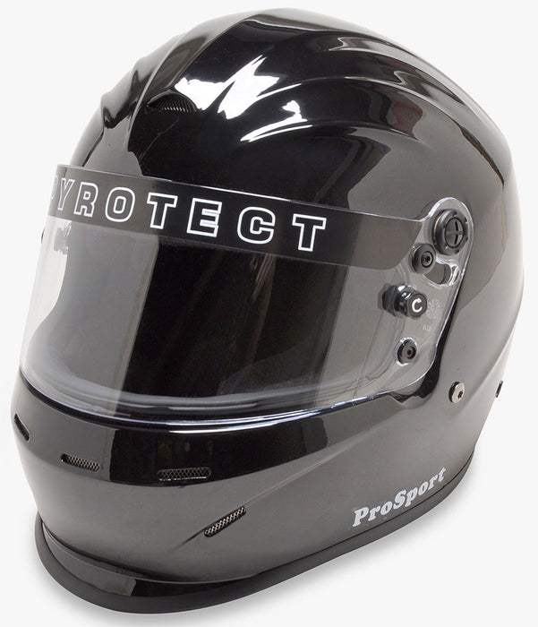 ProSport Helmet with Duckbill, Gloss Black, XX-Large PYHB801620