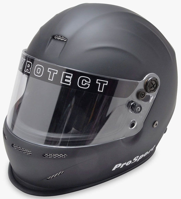 ProSport Helmet with Duckbill, Flat Black, Medium PYHB802320