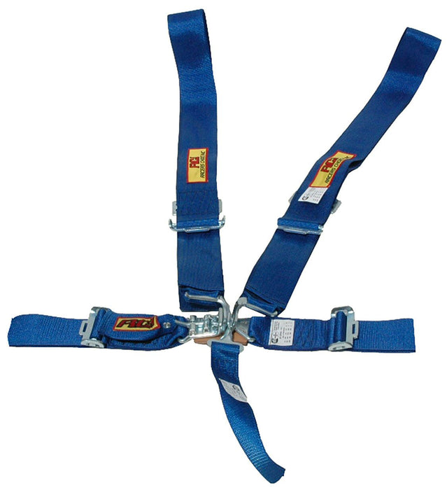 5 Point 3" Latch Type Racing Harness - Blue RCI9210C