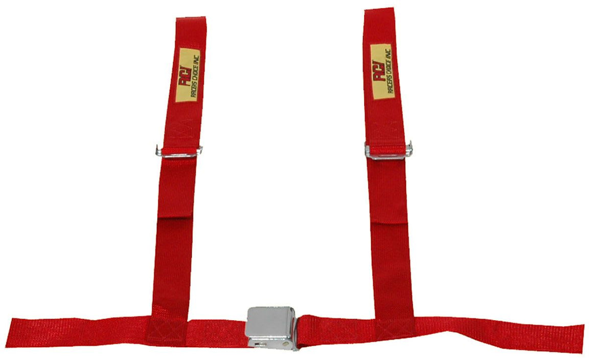 4 Point 2" Street Racing Harness - Red RCI9450B