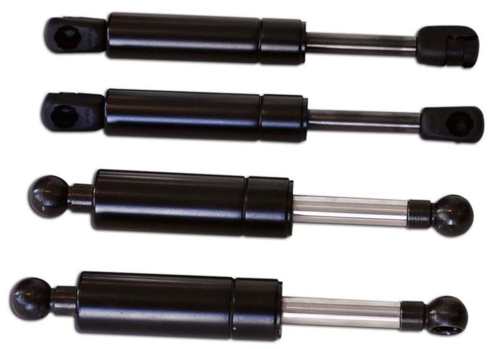 Universal Replacement Gas Struts - Black Finish RING99000-225