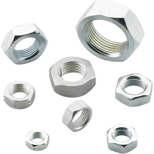 Aluminium Jam Nut L/H Thread ROD-AJNL06