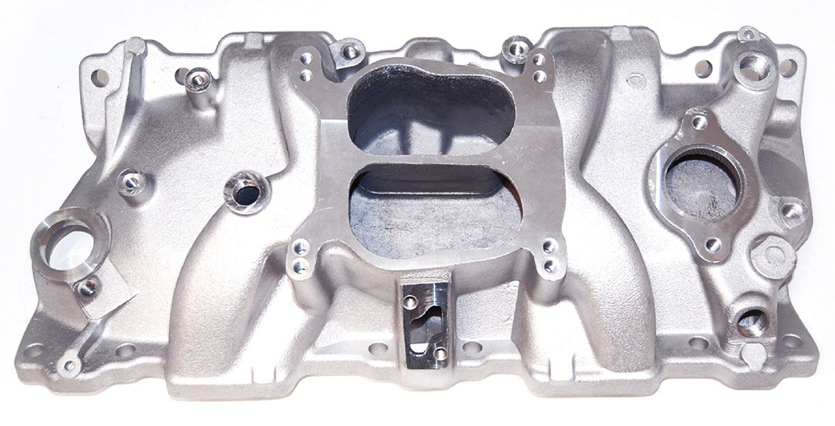 Aluminium Dual Plane Manifold (EGR) Satin Finish RPCR1102