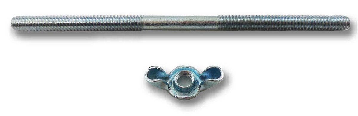 Air Cleaner Stud & Wingnut 1/4"-20 x 5" Long RPCR2175