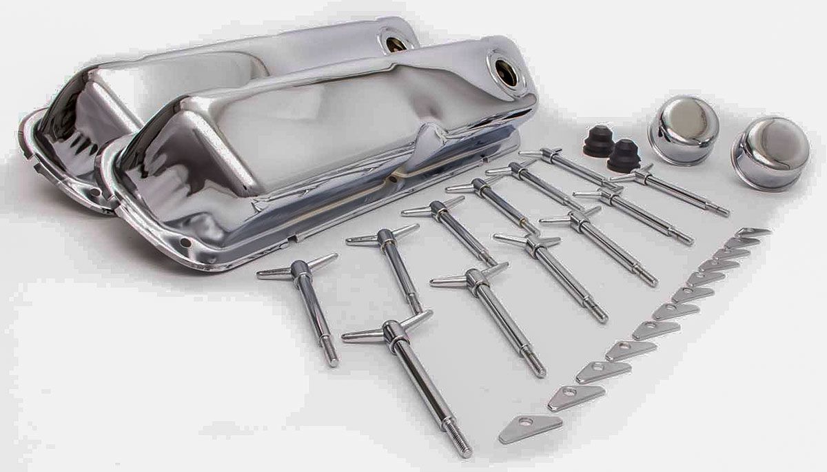 Engine Dress Up Kit (Chrome) with STD Height Covers RPCR3025