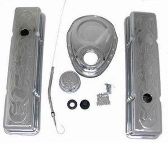 Engine Dress Up Kit (Flamed) with Tall Valve Covers RPCR3034