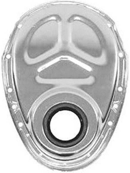 Steel Timing Chain Cover, Stamped Aluminium Finish RPCR5282