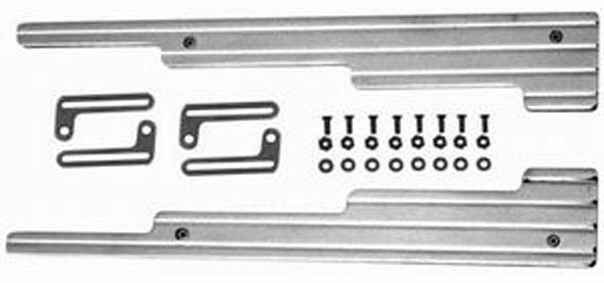 Universal Aluminium Liner Wire Loom Set, Chrome Ball Milled Style RPCR6038C