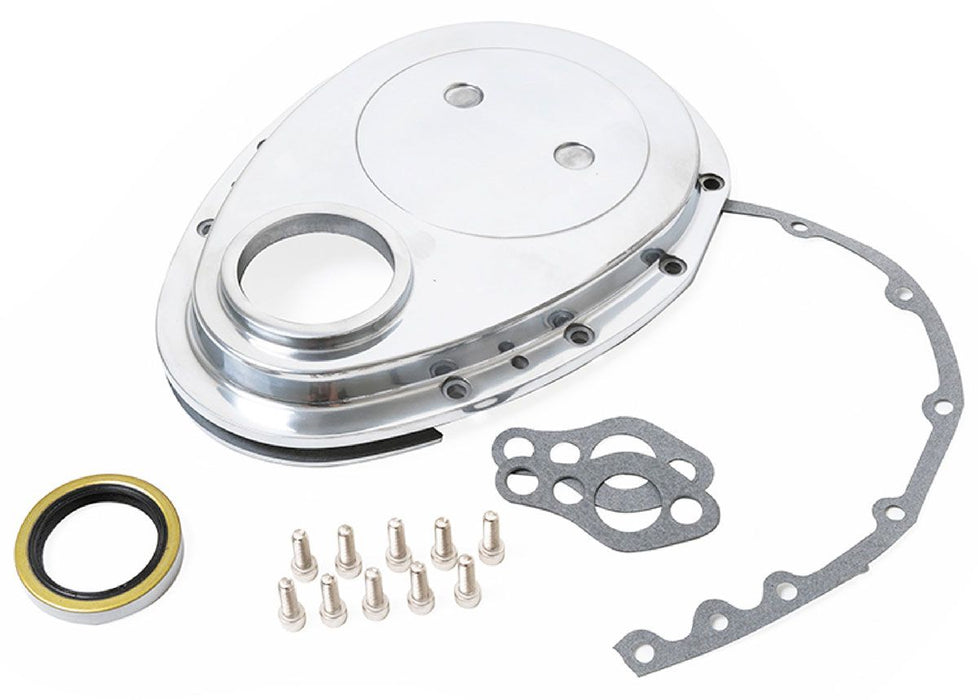 Polished Aluminium Timing Chain Cover RPCR6040