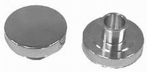 Aluminium Push- In Oil Cap with 1" Neck, Plain Style RPCR6050