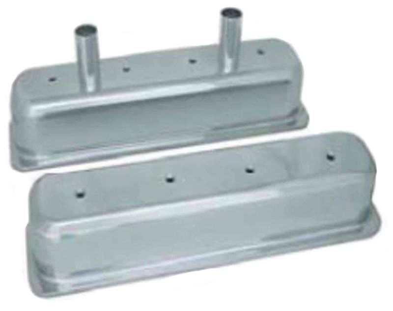 Aluminium Circle Track Baffled Valve Covers - Raw RPCR6150RAW