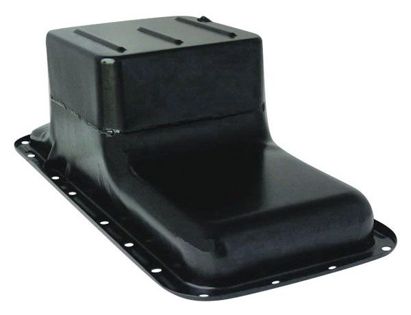 Black Steel Stock Oil Pan, 7" Deep, 6.6Ltr Capacity RPCR7117P