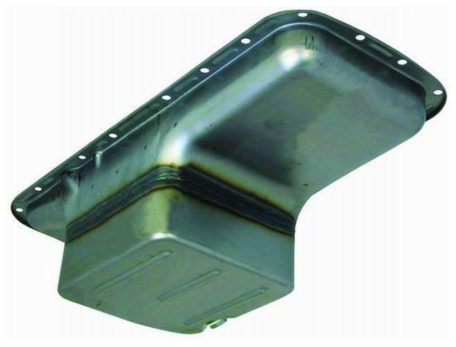 Unplated (Raw) Steel Stock Oil Pan, 7" Deep, 6.6Ltr Capacity RPCR7117R