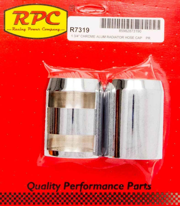 Chrome Radiator Hose Cap (2 Pcs) RPCR7319