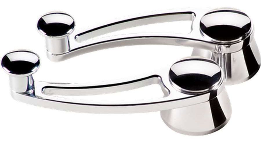 Chrome Aluminium Window Handles 3" RPCR8409