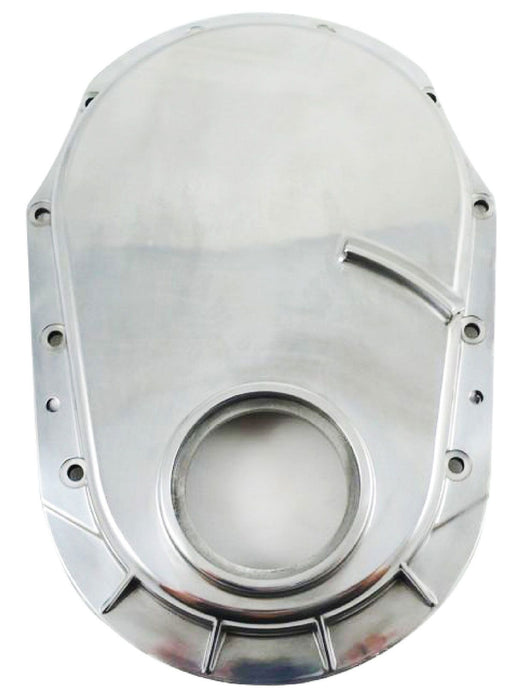 Polished Aluminium Timing Chain Cover RPCR8425