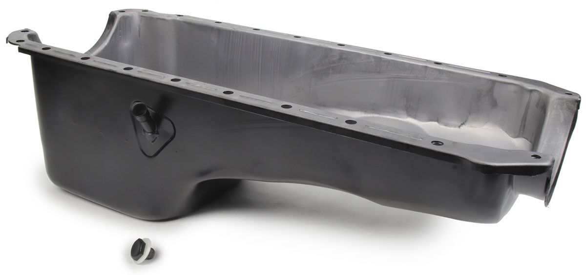 Black Steel Stock Oil Pan RPCR9294P