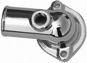 Chrome Steel Thermostat Housing, O-ring Style RPCR9415