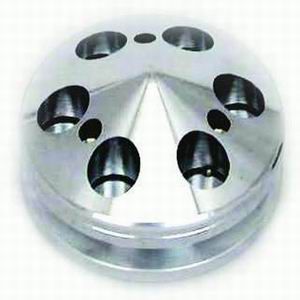 Polished Aluminium Alternator Pulley, Single Groove , 2.80" Dia RPCR9487POL