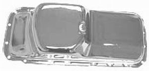 Chrome Steel Stock Oil Pan RPCR9496