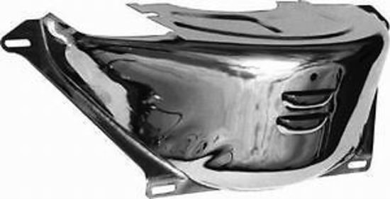 Polished Chrome Steel Flywheel Cover for Turbo 350 & 400 RPCR9588