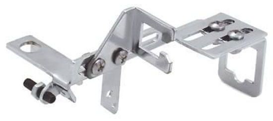 Chrome Steel Carburettor Mounted Linkage Bracket RPCR9620