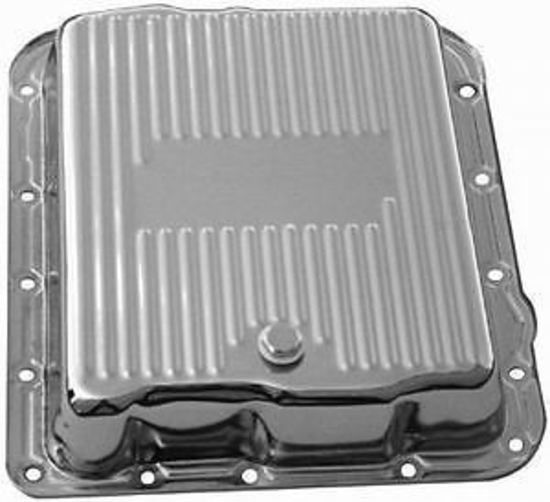 Chrome Steel Transmission Pan, Finned, Extra Capacity RPCR9712