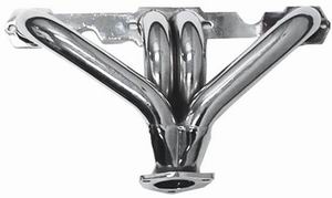 Chrome Heavy Duty Steel "Block Hugger" Street Header RPCR9962