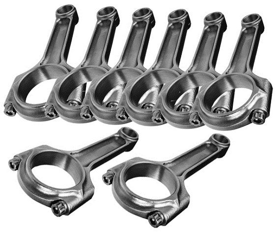 Pro Stock 4340 Forged I-Beam Conrods SC2-ICR5090