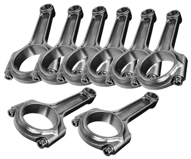 Pro Stock 4340 Forged I-Beam Conrods SC2-ICR6000P