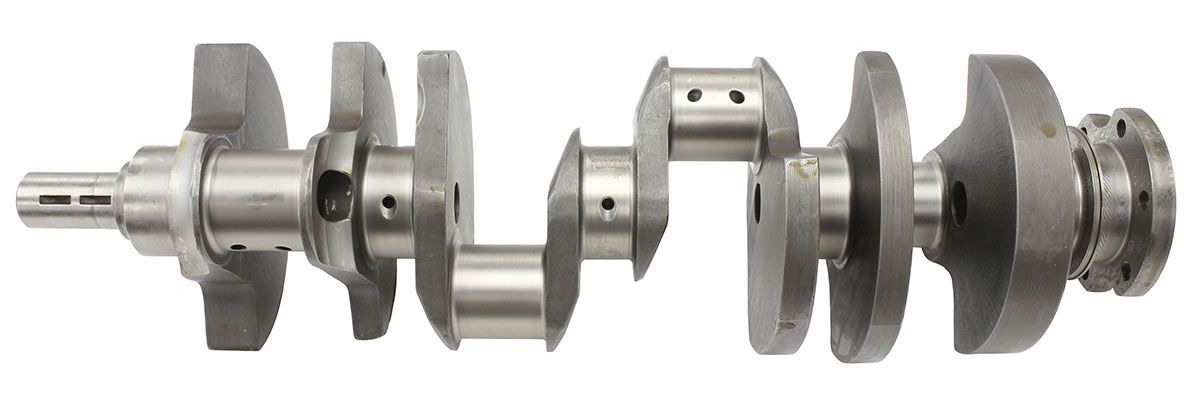 Holden 355 4340 Forged Steel Crankshaft 3.480" Stroke, 2.100" Journal with Rope