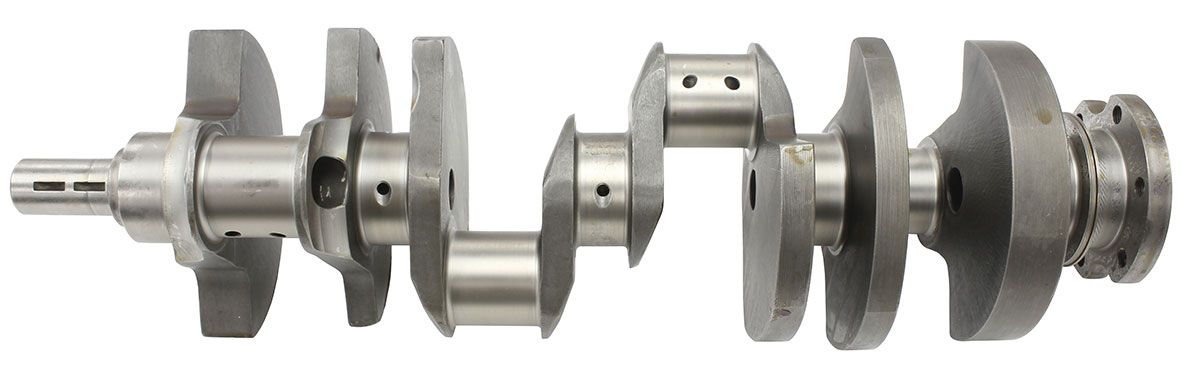 Holden 383 4340 Forged Steel Crankshaft 3.750" Stroke, 2.000" Journal with Rope Rear Seal