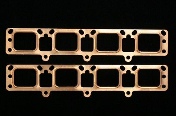 Pro Copper Embossed Exhaust Gasket - 2.525" x 2.050" SCE-4066