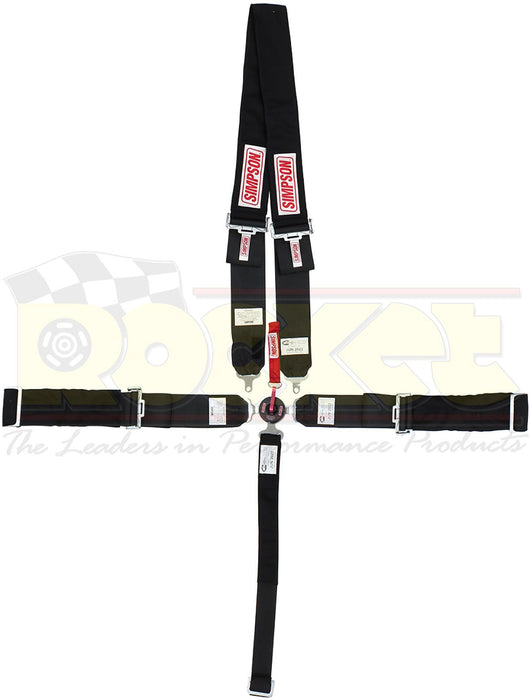 Drag Racing 5 Point Harness SI29116BK