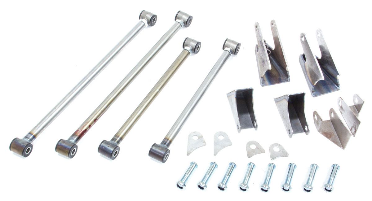 TCI Ford 1932 Rear Tri-Angle 4-Link Kit, Plain Finish TOT502-5110-00