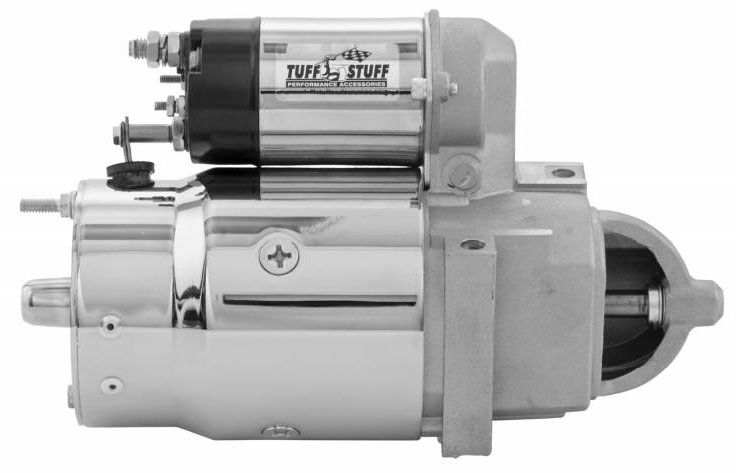 Chrome Chev OEM Style Full Size Starter Motor TUF3510A