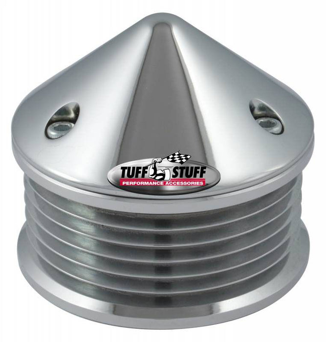 Polished Bullet Nose Alternator Pulley TUF7653B