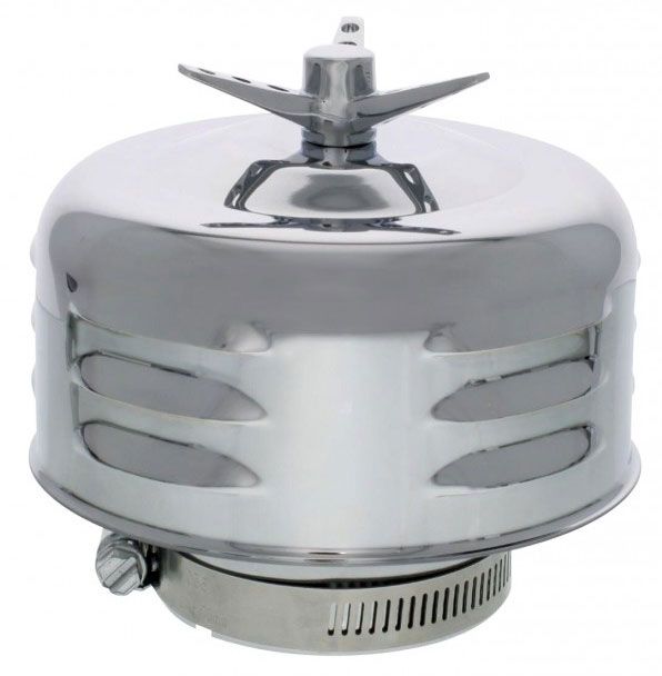 Chrome Mushroom/Louvered Air Cleaner UPA6216-10A