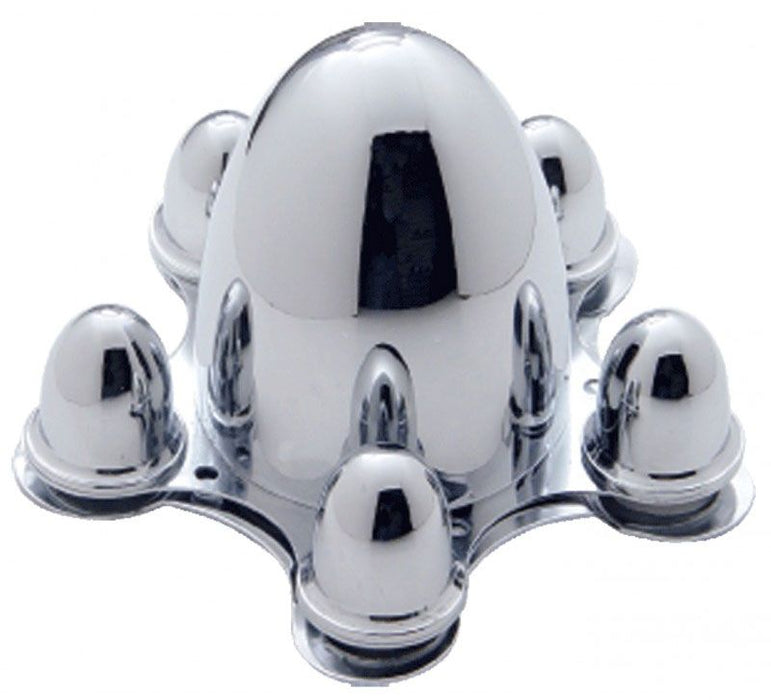 Chrome Spider Wheel Caps UPC8056