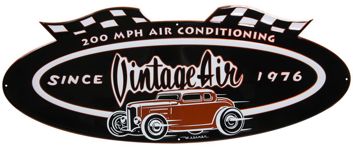 Vintage Air Metal Garage Sign VA809000-VAM