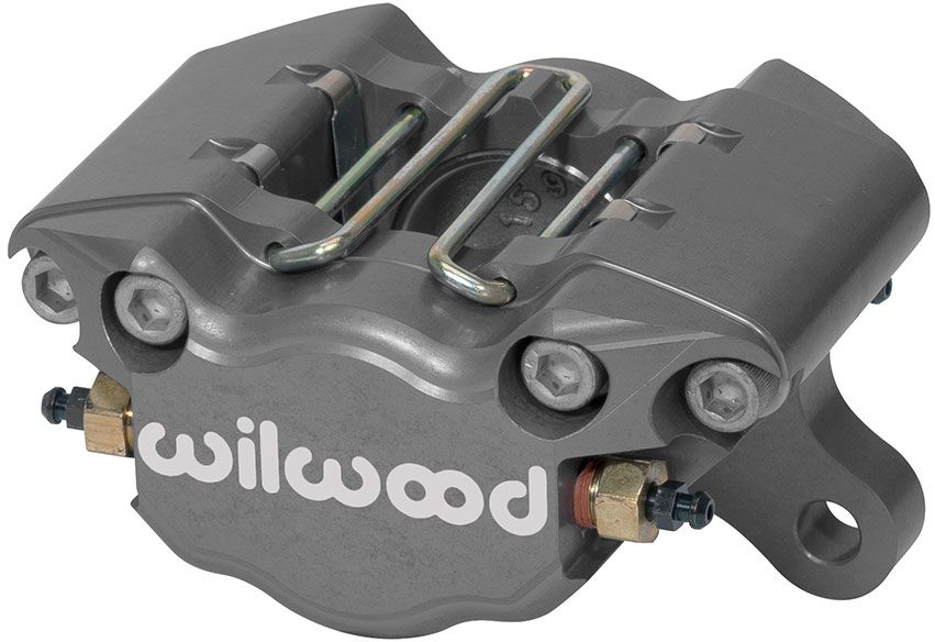 2 Piston - 3.75" Lug Mount DynaPro Single Caliper, Long Piston (Polished) WB120-