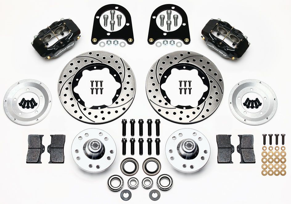 Forged Dynalite Pro Series Front Dust Boot Brake Kit WB140-11013-D-DB