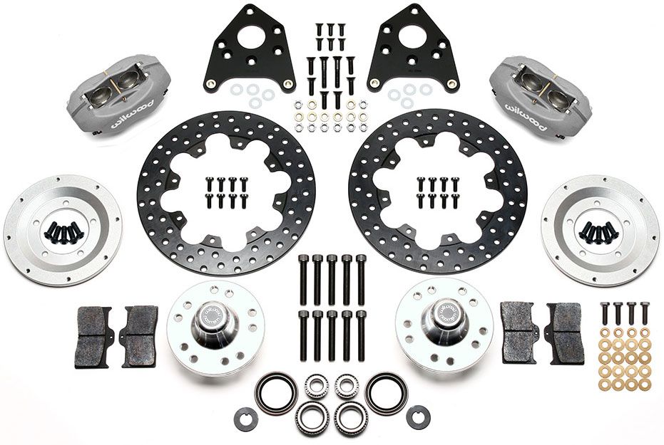 Forged Dynalite Pro Series Front Brake Kit, Drilled WB140-4307-BD