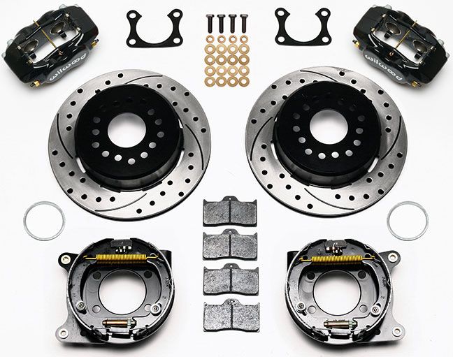 Forged Dynalite Rear Parking Brake Kit Drilled WB140-7139-D