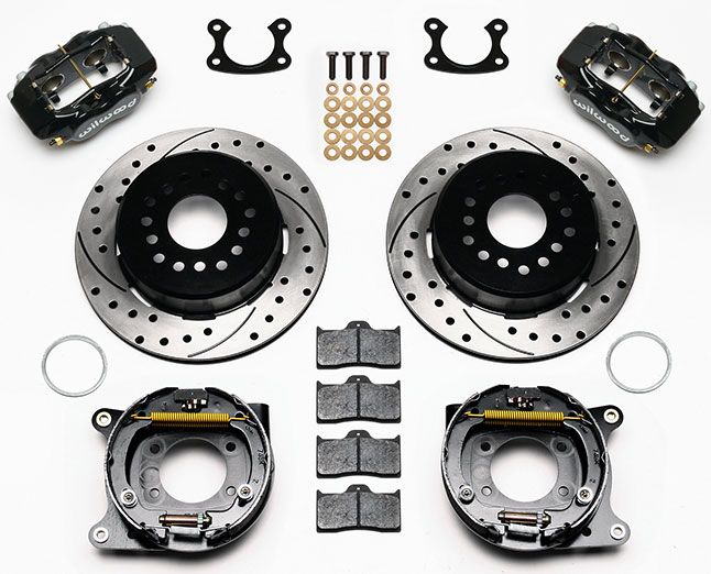 Forged Dynalite Rear Parking Brake Kit Drilled WB140-9282-D