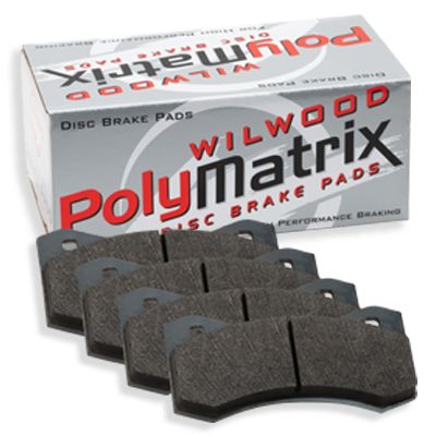 PolyMatrix Brake Pad Set with Q Compound WB150-Q-7112K