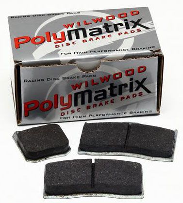 PolyMatrix Brake Pad Set with E Compound WB15E-7266K