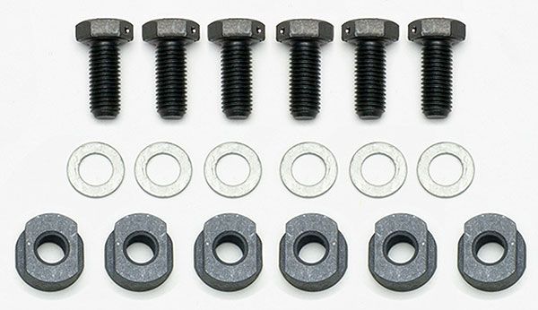 Bolt Kit, Dynamic Mount Rotor 6 Bolts with T-Nuts, 5/16-24 WB230-14844