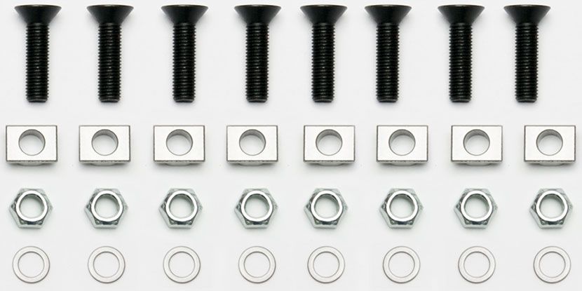 Slotted Rotor to Hat Bolt Kit 5/16-24 x 1.25" (8pk) WB230-5567